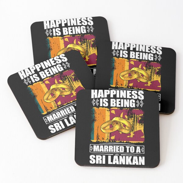 Item preview, Happiness Is Being Married To A Sri Lankan designed and sold by GabbyKash.