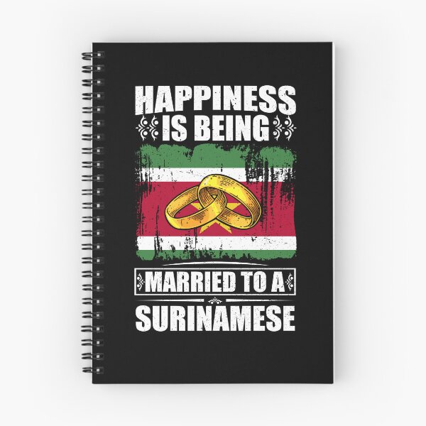 Item preview, Happiness Is Being Married To A Surinamese   designed and sold by GabbyKash.