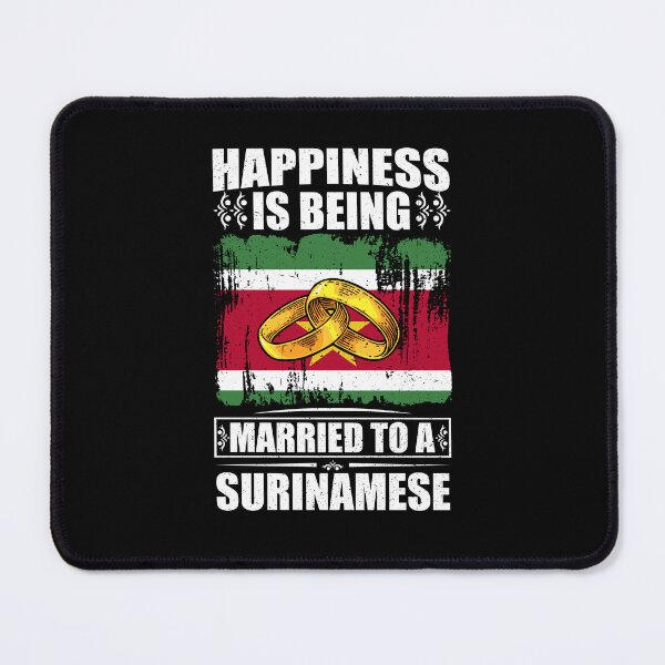 Item preview, Happiness Is Being Married To A Surinamese designed and sold by GabbyKash.