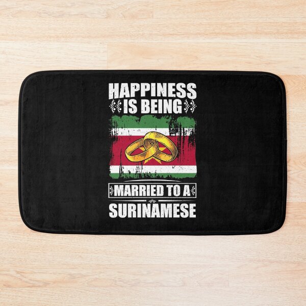 Item preview, Happiness Is Being Married To A Surinamese   designed and sold by GabbyKash.