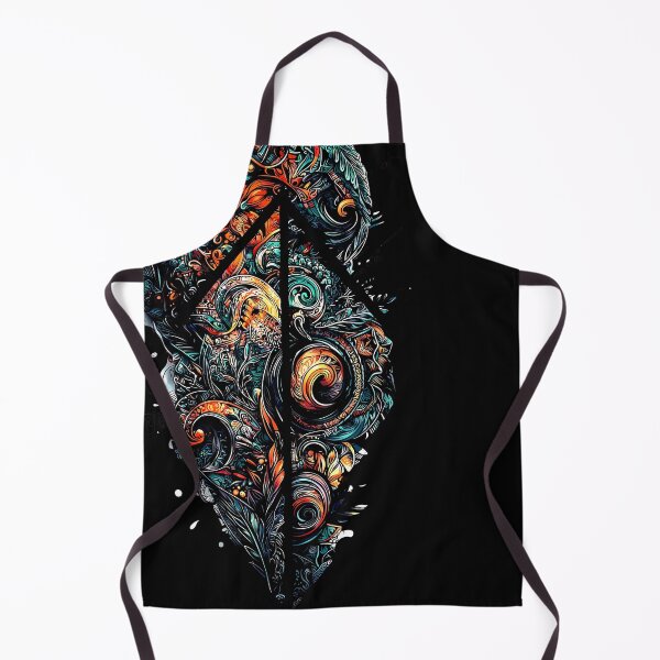 Item preview, abstract floral graffiti tattoo digital artwork colorful geometric | dejco.art designed and sold by dejco.art.