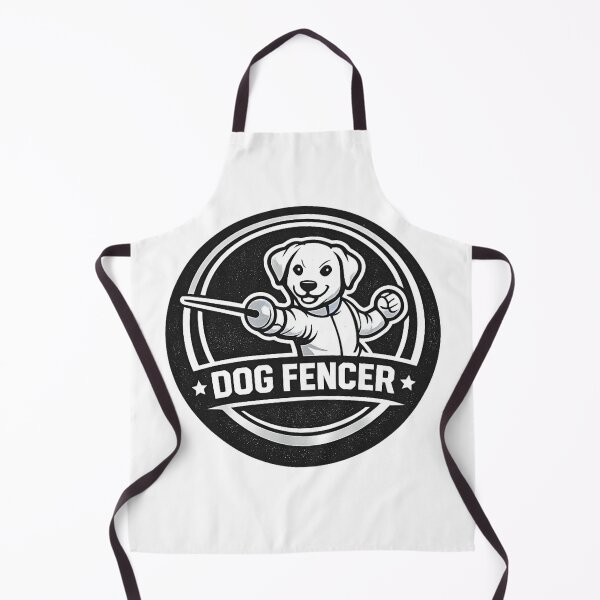 Item preview, Dog Fencer designed and sold by ChillCharmStudio.