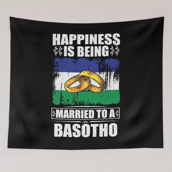 Item preview, Happiness Is Being Married To A Basotho  designed and sold by GabbyKash.
