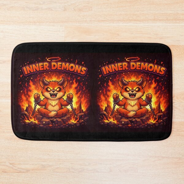 Item preview, Inner Demons – Retro Devil Fox Dark Humor Aesthetic Shirt designed and sold by Tookiester.
