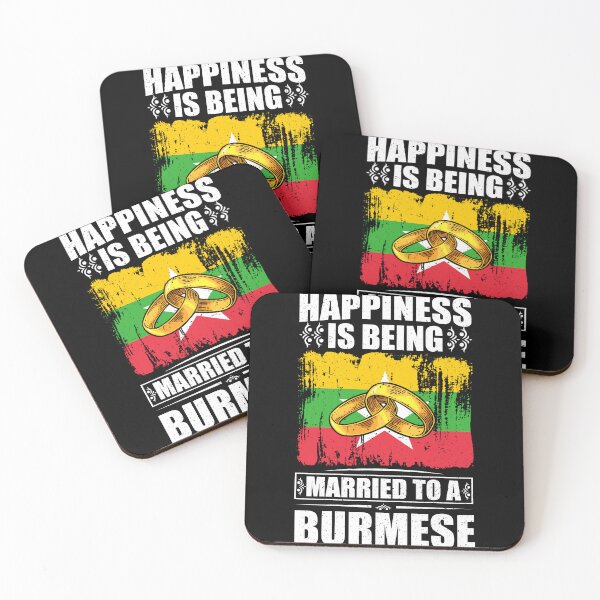 Item preview, Happiness Is Being Married To A Burmese    designed and sold by GabbyKash.