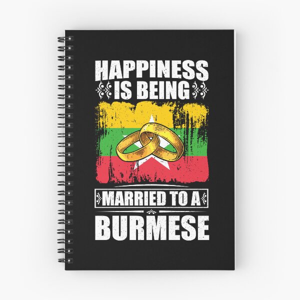 Item preview, Happiness Is Being Married To A Burmese    designed and sold by GabbyKash.