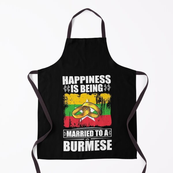 Item preview, Happiness Is Being Married To A Burmese designed and sold by GabbyKash.