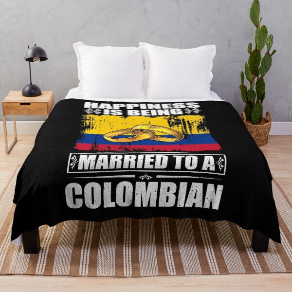 Item preview, Happiness Is Being Married To A Colombian designed and sold by GabbyKash.