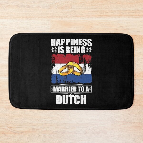 Item preview, Happiness Is Being Married To A Dutch  designed and sold by GabbyKash.