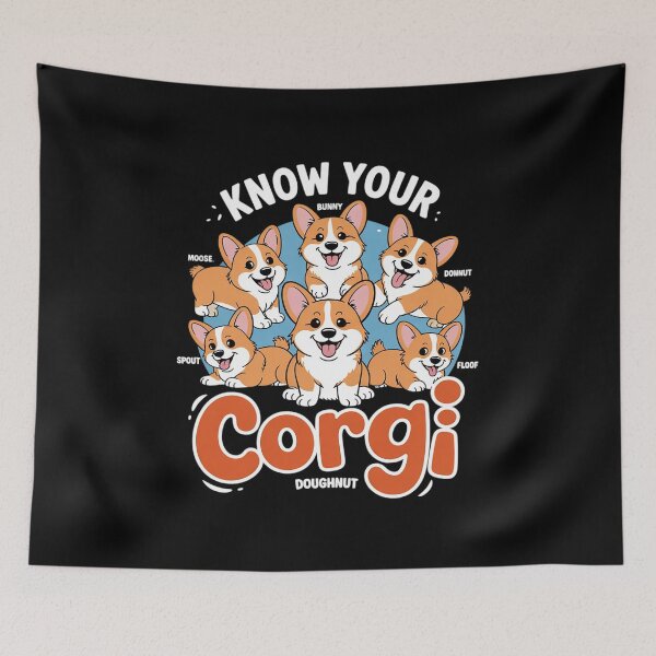 Item preview, Doggie Pet Dog Owner Dog Lover Corgi  designed and sold by joyouartArt.