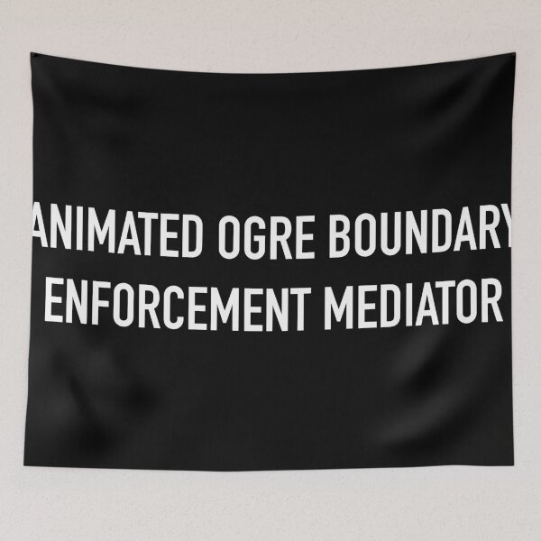 Item preview, ANIMATED OGRE BOUNDARY ENFORCEMENT MEDIATOR designed and sold by SUBSPECIALTY.