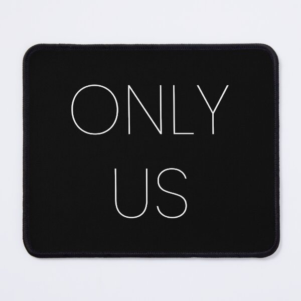 Item preview, ONLY US – Minimalist Typography for Couples designed and sold by BrushRushX.
