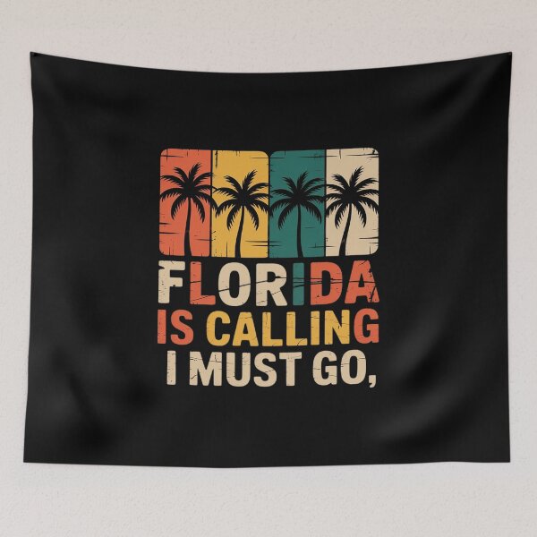 Item preview, FL State Florida Is Calling And I Must Go Florida  designed and sold by angolinnArt.