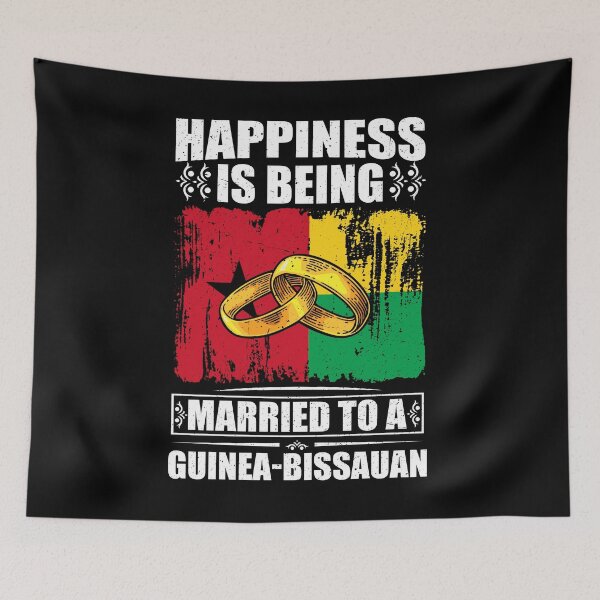 Item preview, Happiness Is Being Married To A Guinea-Bissauan designed and sold by GabbyKash.