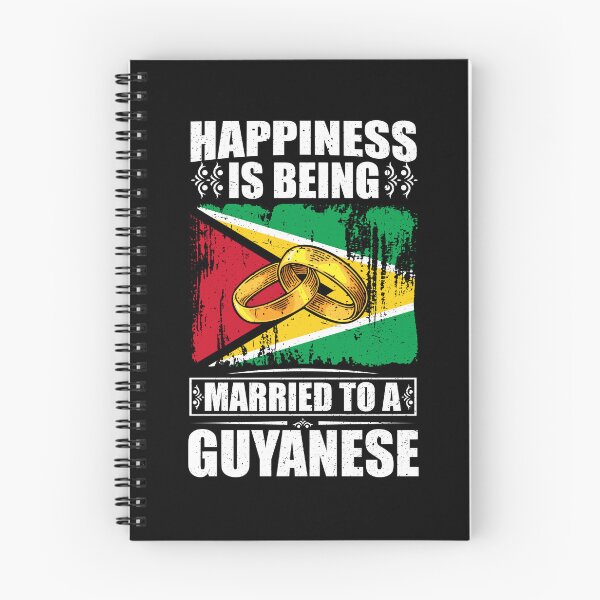 Item preview, Happiness Is Being Married To A Guyanese  designed and sold by GabbyKash.