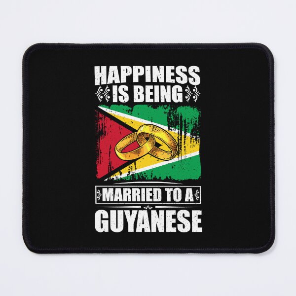 Item preview, Happiness Is Being Married To A Guyanese  designed and sold by GabbyKash.