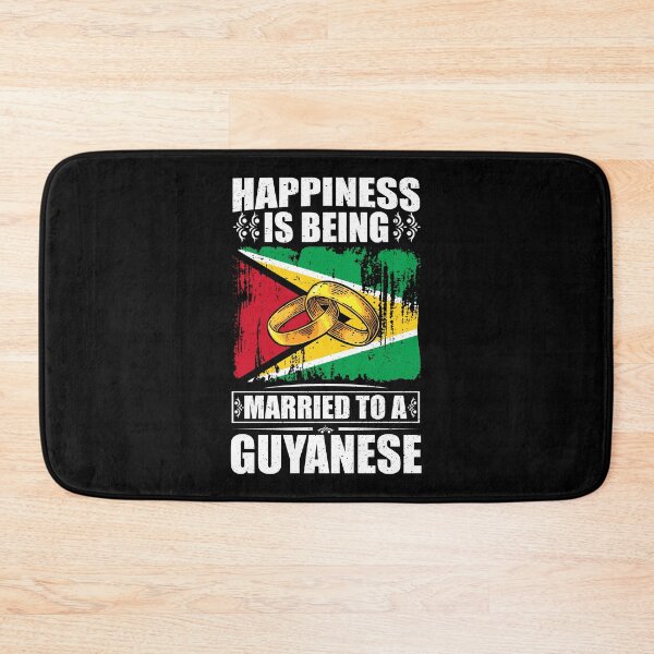Item preview, Happiness Is Being Married To A Guyanese  designed and sold by GabbyKash.