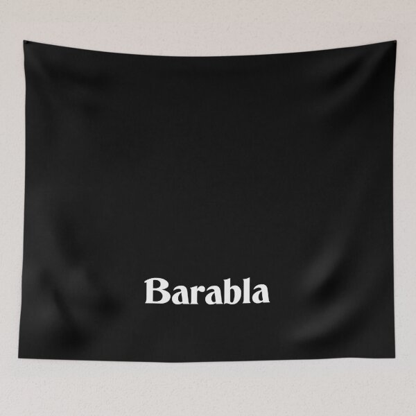 Item preview, Name Barabla White Deneane Font designed and sold by Art in My Loft.