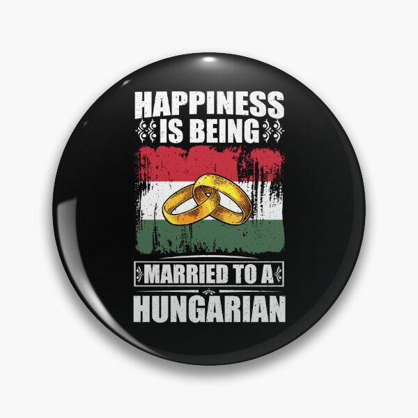 Item preview, Happiness Is Being Married To A Hungarian  designed and sold by GabbyKash.