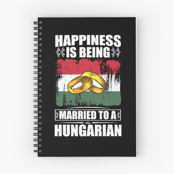 Item preview, Happiness Is Being Married To A Hungarian  designed and sold by GabbyKash.