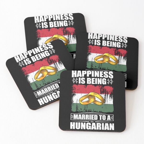Item preview, Happiness Is Being Married To A Hungarian  designed and sold by GabbyKash.