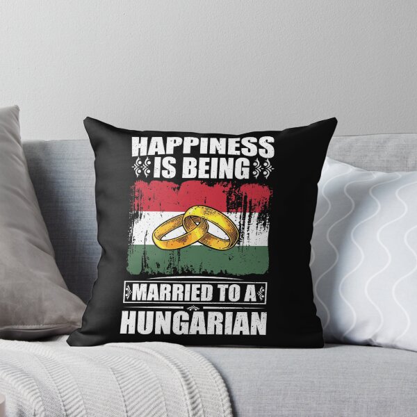 Item preview, Happiness Is Being Married To A Hungarian  designed and sold by GabbyKash.