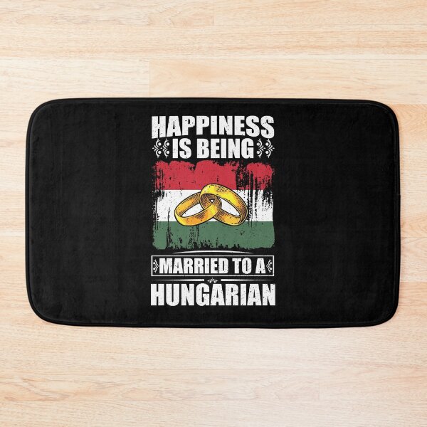 Item preview, Happiness Is Being Married To A Hungarian  designed and sold by GabbyKash.