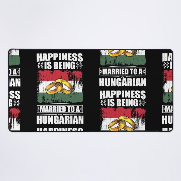 Item preview, Happiness Is Being Married To A Hungarian designed and sold by GabbyKash.