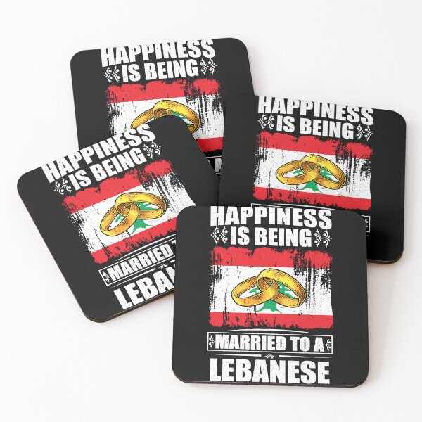 Item preview, Happiness Is Being Married To A Lebanese  designed and sold by GabbyKash.