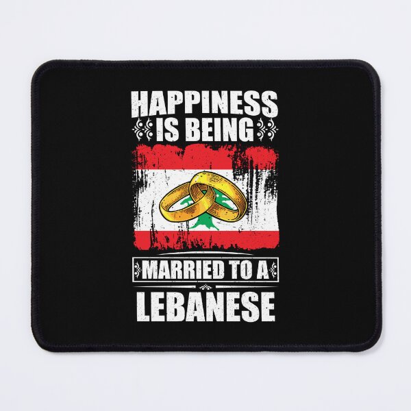 Item preview, Happiness Is Being Married To A Lebanese designed and sold by GabbyKash.