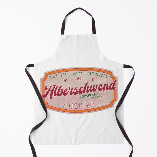 Item preview, Alberschwende, Austria, Vorarlberg, Ski, textured skiing badge designed and sold by Wanderful-roads.