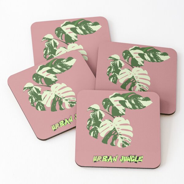 Item preview, Minimalist Monstera Albo Leaf - Urban Jungle Rare Plant Art designed and sold by INOKAD.