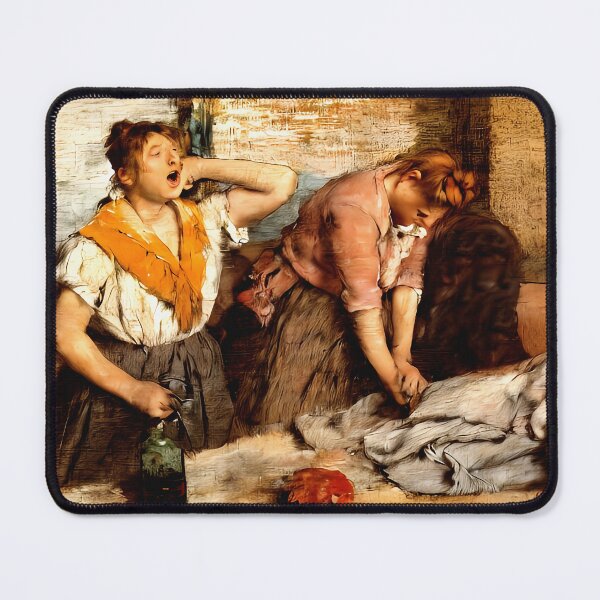 Item preview, Women Ironing: A Study of Domestic Labor and Quiet Industry in 19th-Century Paris   designed and sold by artdesignsnow.