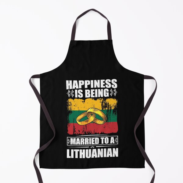 Item preview, Happiness Is Being Married To A Lithuanian designed and sold by GabbyKash.