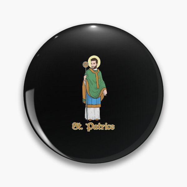 Item preview,  Saint Patrice Updated With Captains Patch designed and sold by amelia45shop.