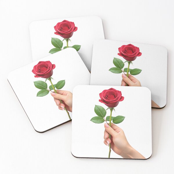 Item preview, Hand Holding Rose Clipart designed and sold by Erik Visnievskij.