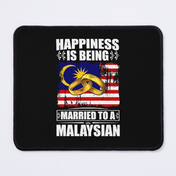 Item preview, Happiness Is Being Married To A Malaysian designed and sold by GabbyKash.