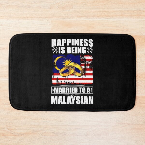Item preview, Happiness Is Being Married To A Malaysian  designed and sold by GabbyKash.