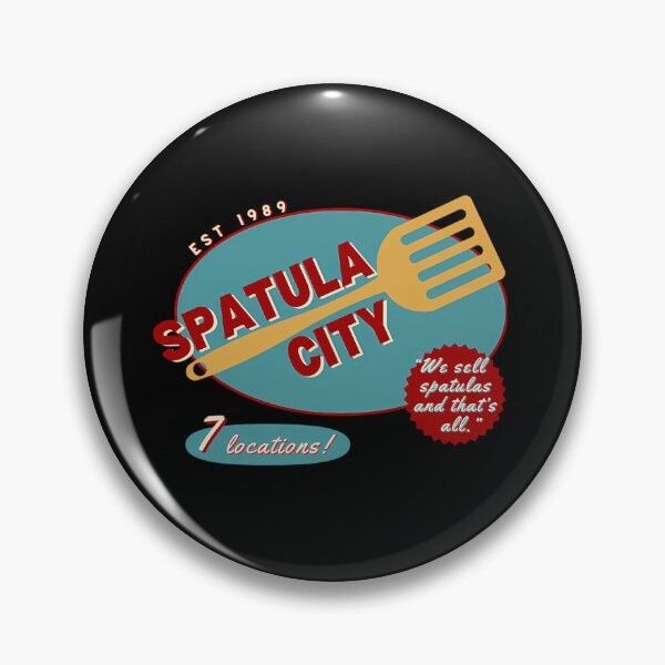 Item preview,  Spatula City Retro Logo designed and sold by Artistic Vibes Art.