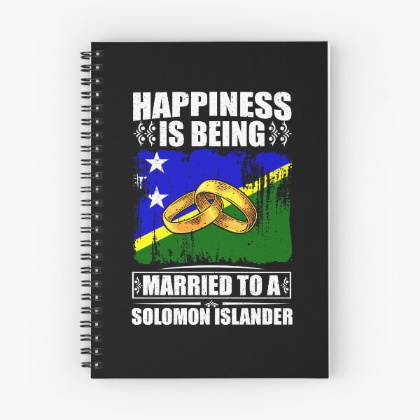 Item preview, Happiness Is Being Married To A Solomon Islander designed and sold by GabbyKash.