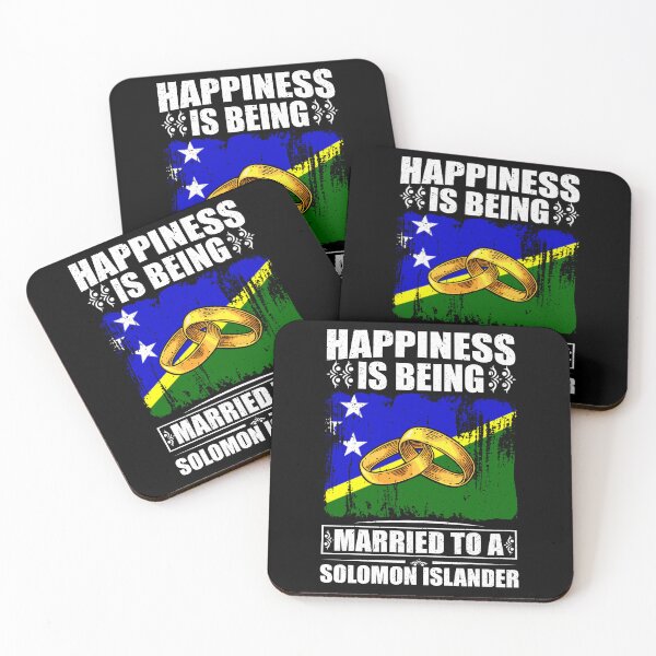 Item preview, Happiness Is Being Married To A Solomon Islander designed and sold by GabbyKash.