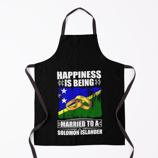Item preview, Happiness Is Being Married To A Solomon Islander designed and sold by GabbyKash.
