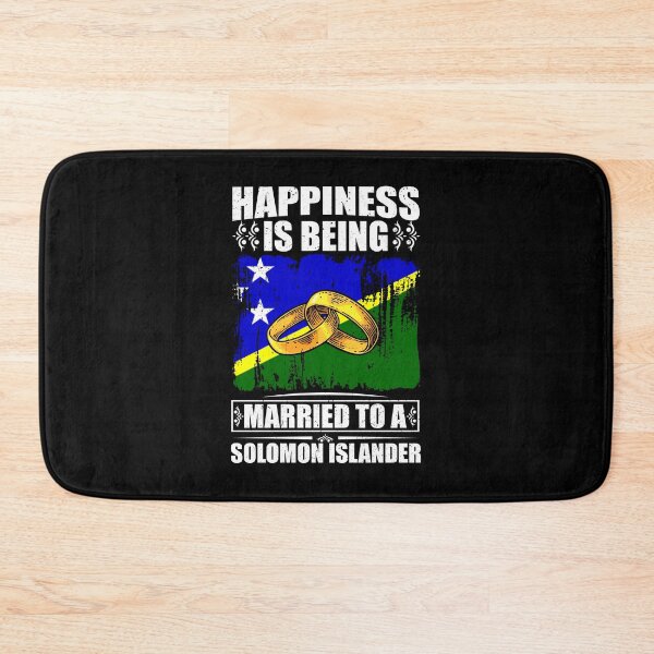 Item preview, Happiness Is Being Married To A Solomon Islander designed and sold by GabbyKash.