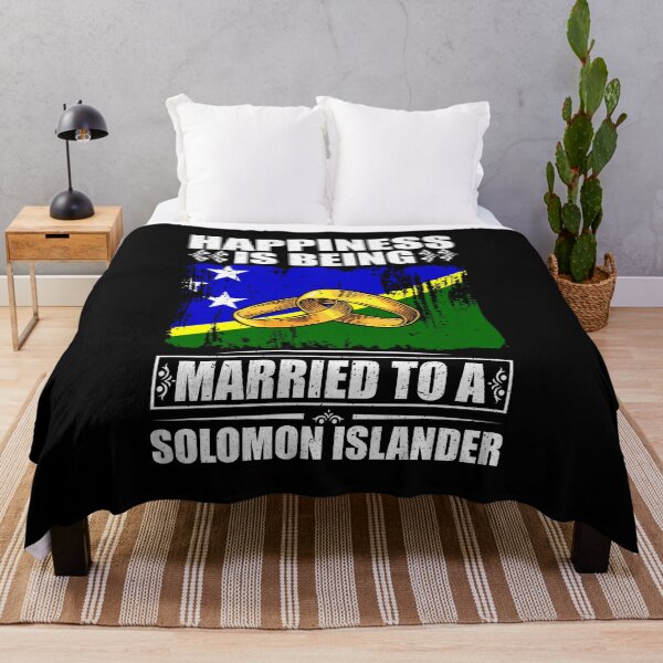 Item preview, Happiness Is Being Married To A Solomon Islander designed and sold by GabbyKash.