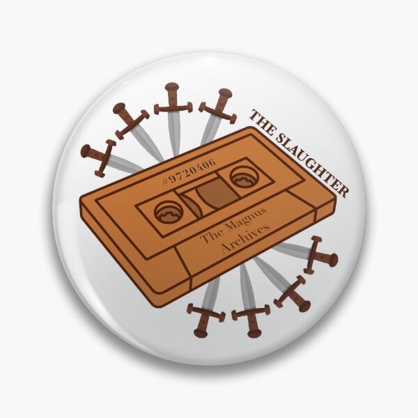 Item preview, The slaughter cassette tape Magnus Archives designed and sold by CorvidTheDragon.