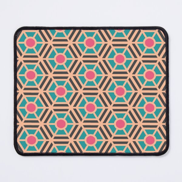 Item preview, Mid Century Hexagon Checkered - Abstract Geometric Shape Pattern - Christmas Gift Baskets designed and sold by RoyalStarsPatts.