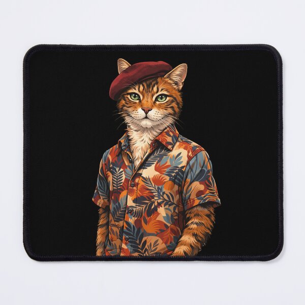 Item preview, Artistic Cat in Beret – Modern Aesthetic Animal Illustration designed and sold by ColorSplash123.