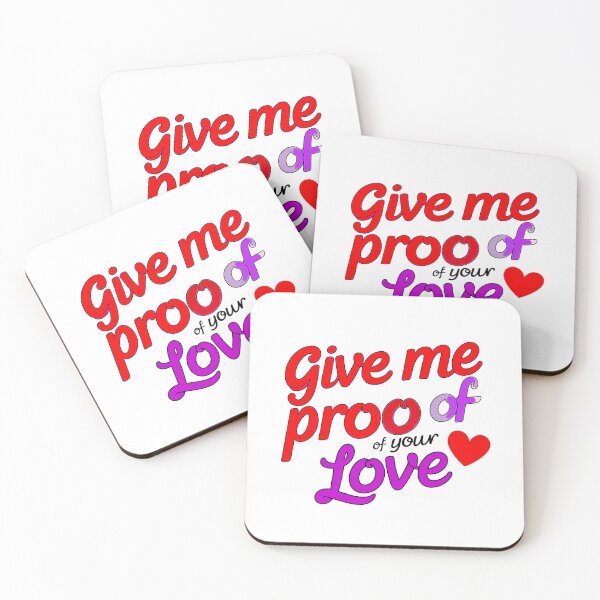 Item preview, GIVE ME PROOF OF YOUR LOVE - ALTERNATIVE designed and sold by MATIAS-ENKI.