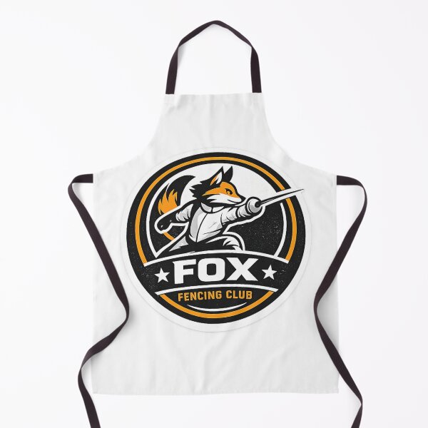Item preview, Fox Fencing Club designed and sold by ChillCharmStudio.