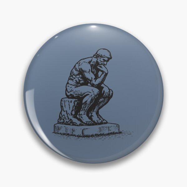 Item preview, The Thinker inspired  designed and sold by donwillisjrart.